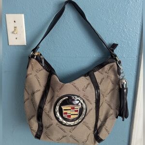 Cadillac Beige and Black Women's Bag